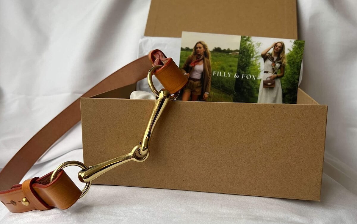Brand Spotlight: Filly & Fox - Handmade Bridle Leather Belts for Traceable Style