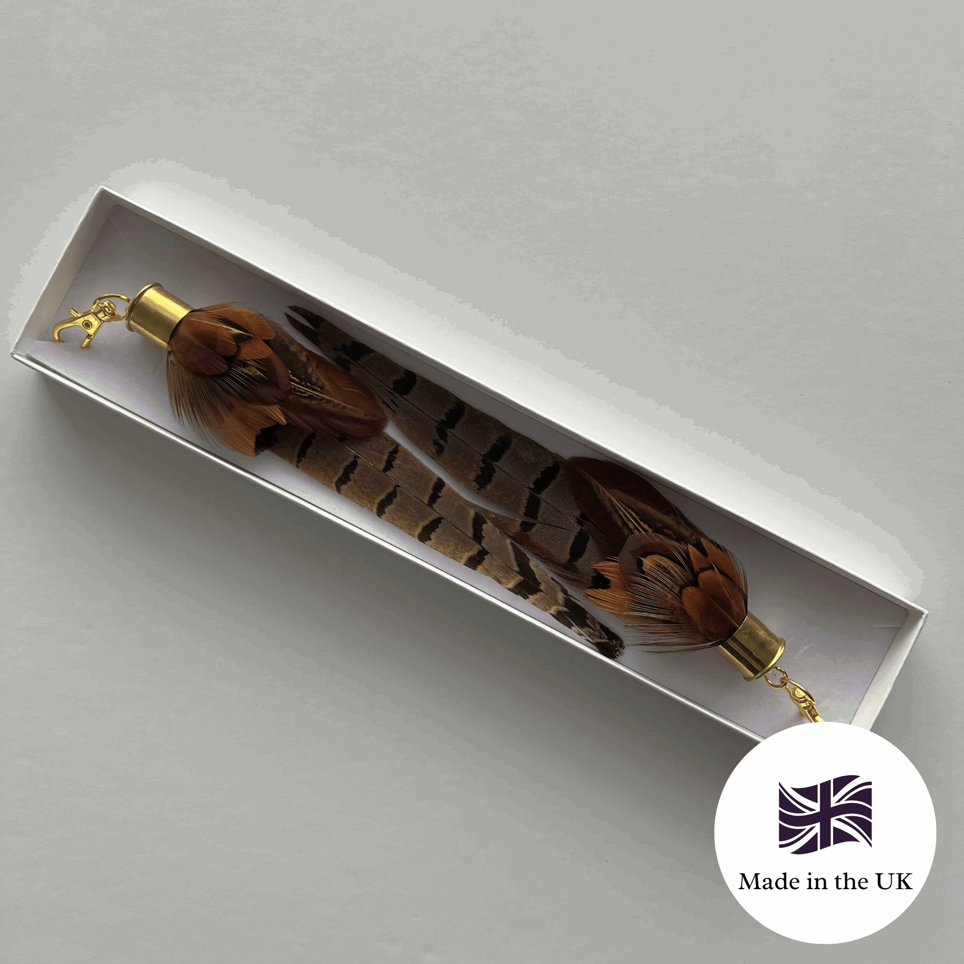 Long Brown Feather Boot Tassels | My Fancy Feathers