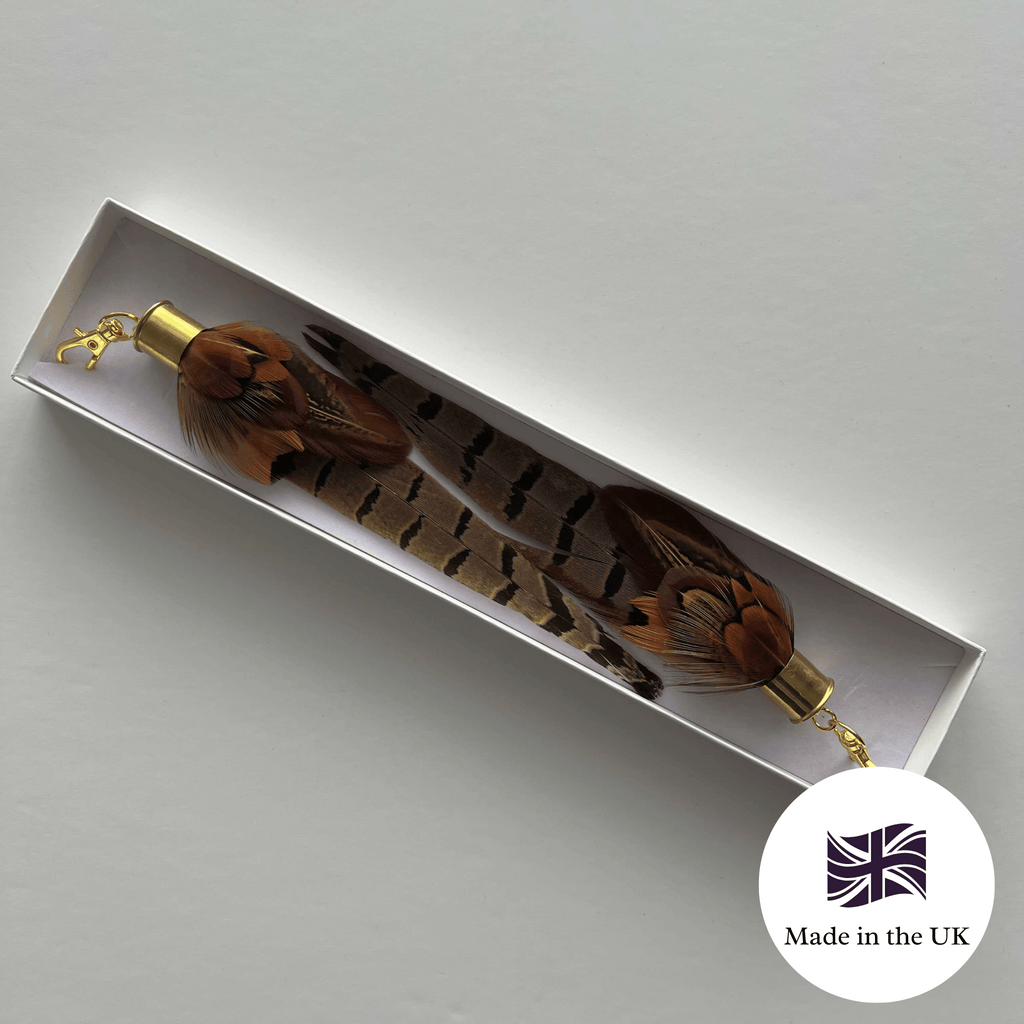 Long Brown Feather Boot Tassels | My Fancy Feathers