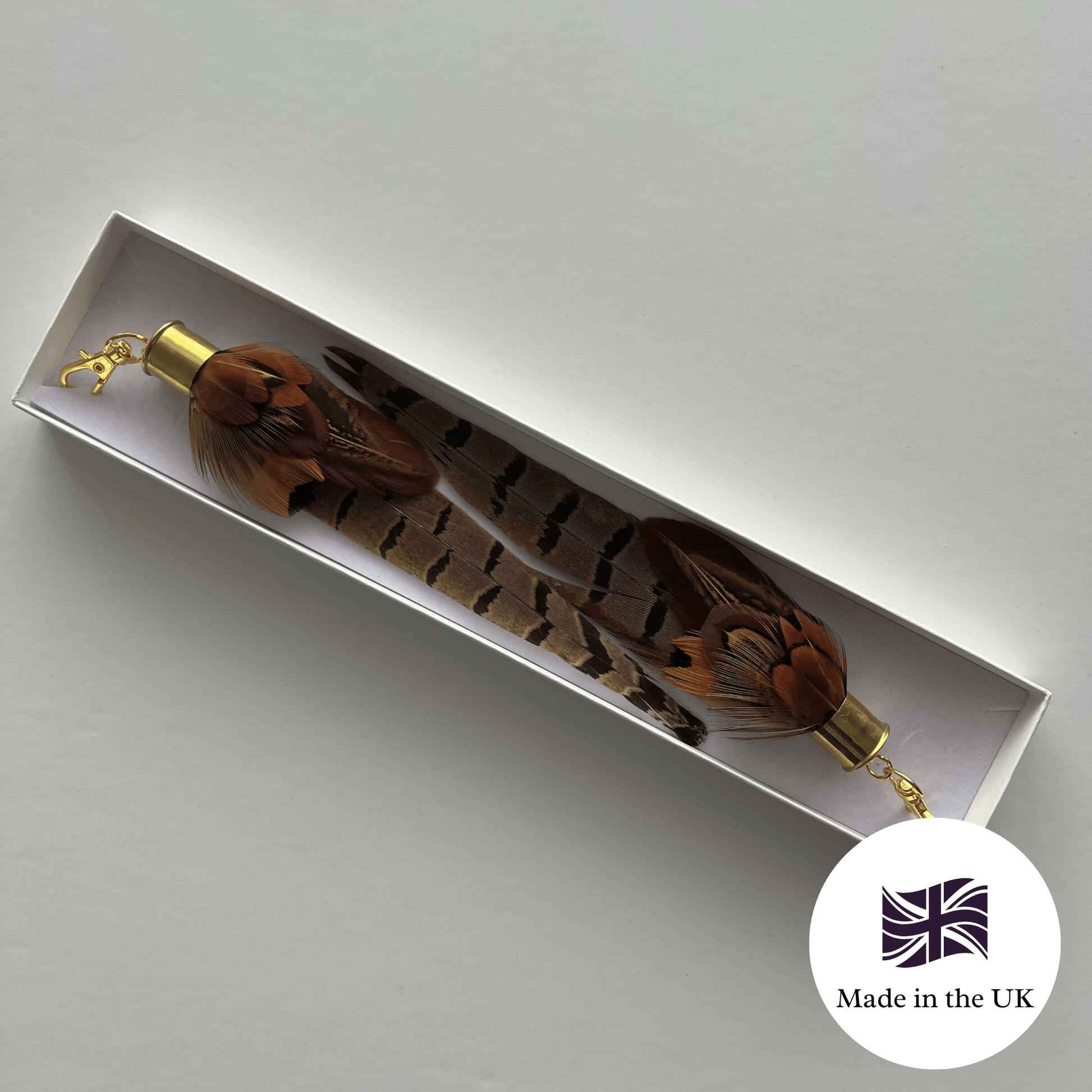 Long Brown Feather Boot Tassels | My Fancy Feathers