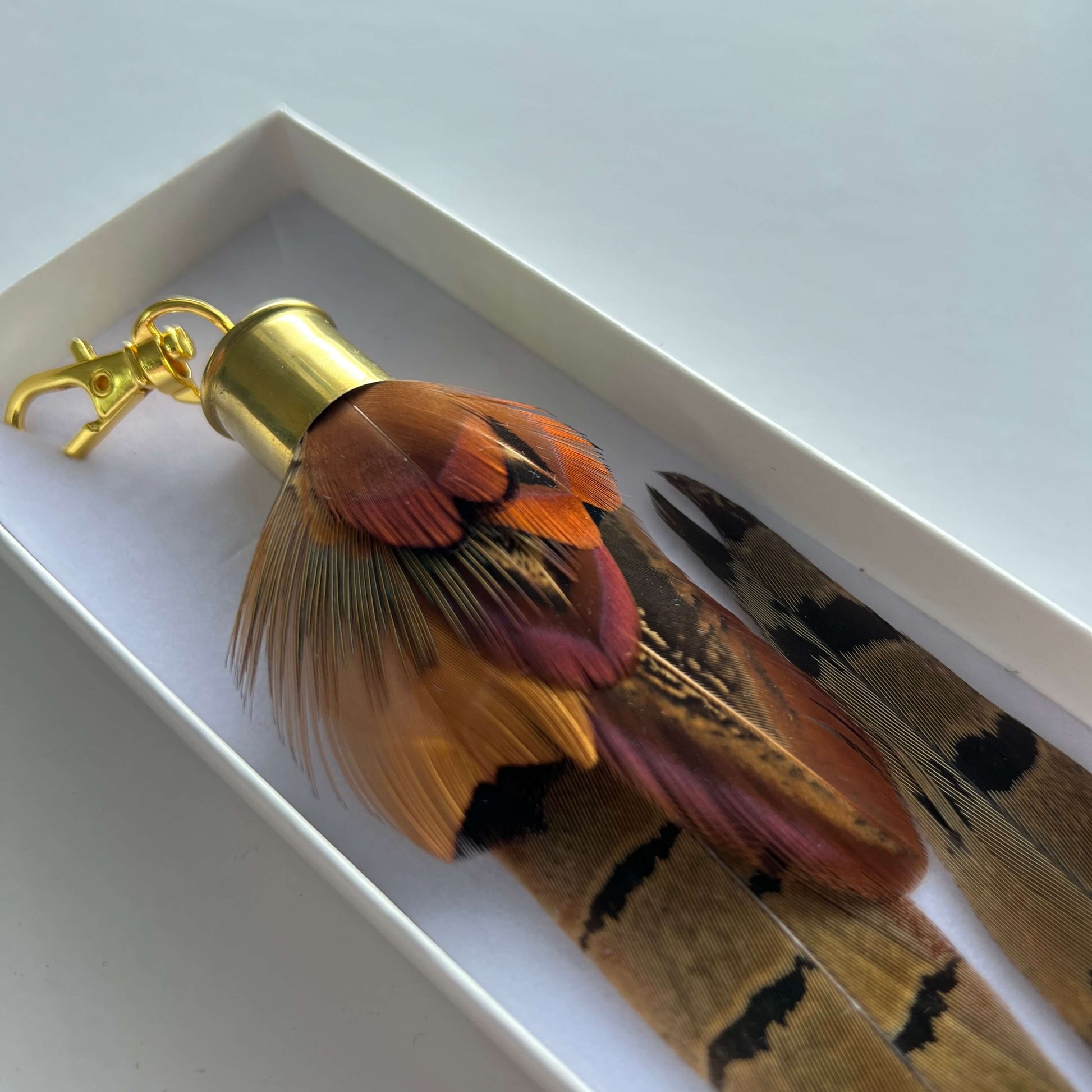 Long Brown Feather Boot Tassels | My Fancy Feathers