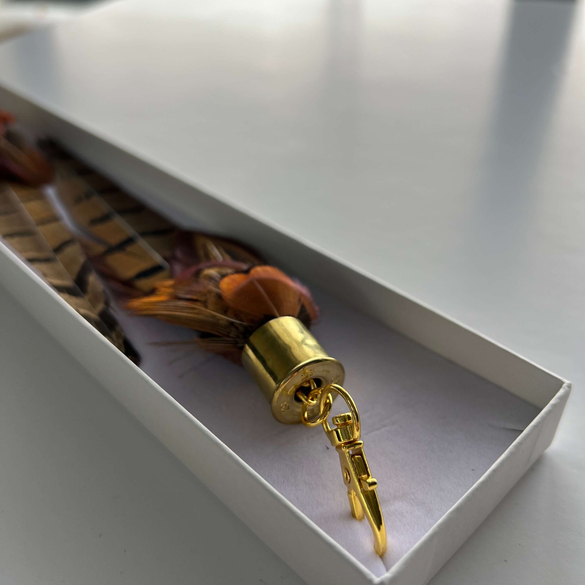 Long Brown Feather Boot Tassels | My Fancy Feathers