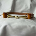 "Shackle" Leather Equestrian Horse Bit Belt | Filly & Fox