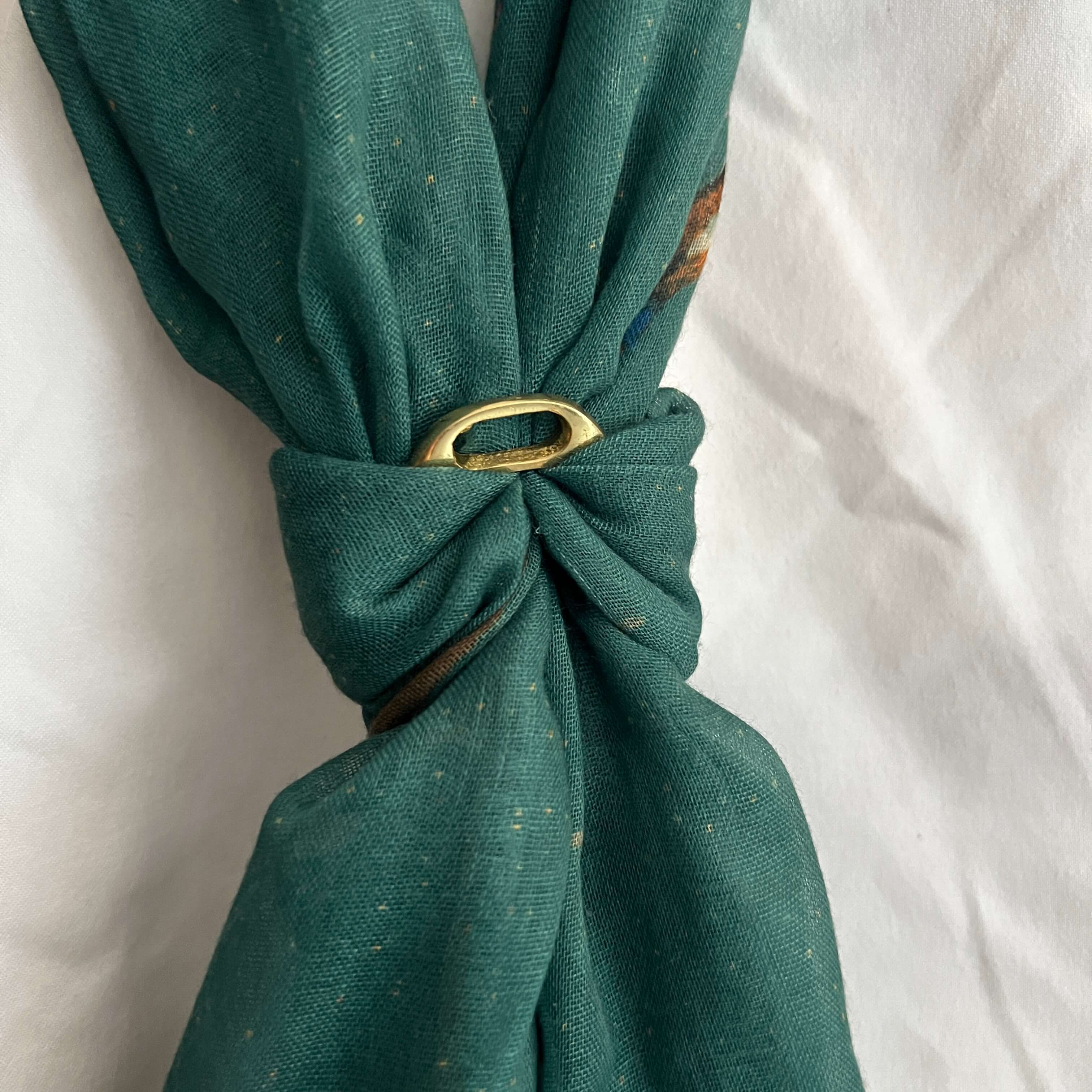 3-in-1 Keyring, Bag Charm & Scarf Ring | Filly & Fox