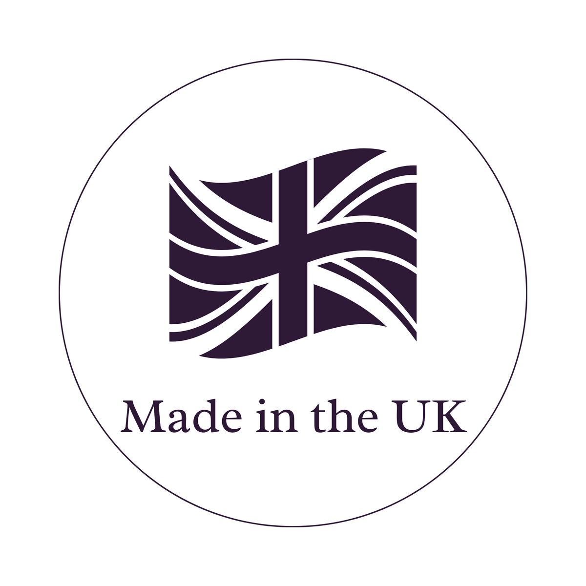 new made in the UK badge